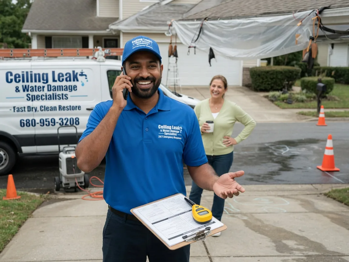 Ceiling Leak Cleanup Carteret, NJ FAQs